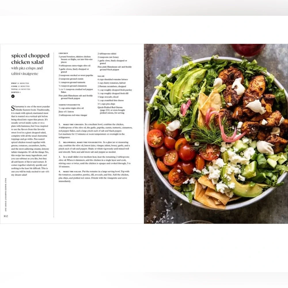 Half Baked Harvest Every Day Tieghan Gerard Cookbook